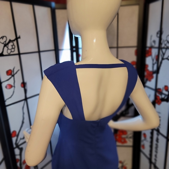 FOREVER 21  ROYAL BLUE COCKTAIL DRESS/SIZE SMALL - Picture 8 of 16